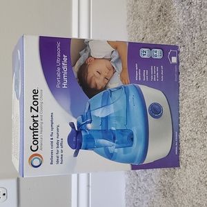 New Comfort Zone Portable Ultrasonic Humidifier